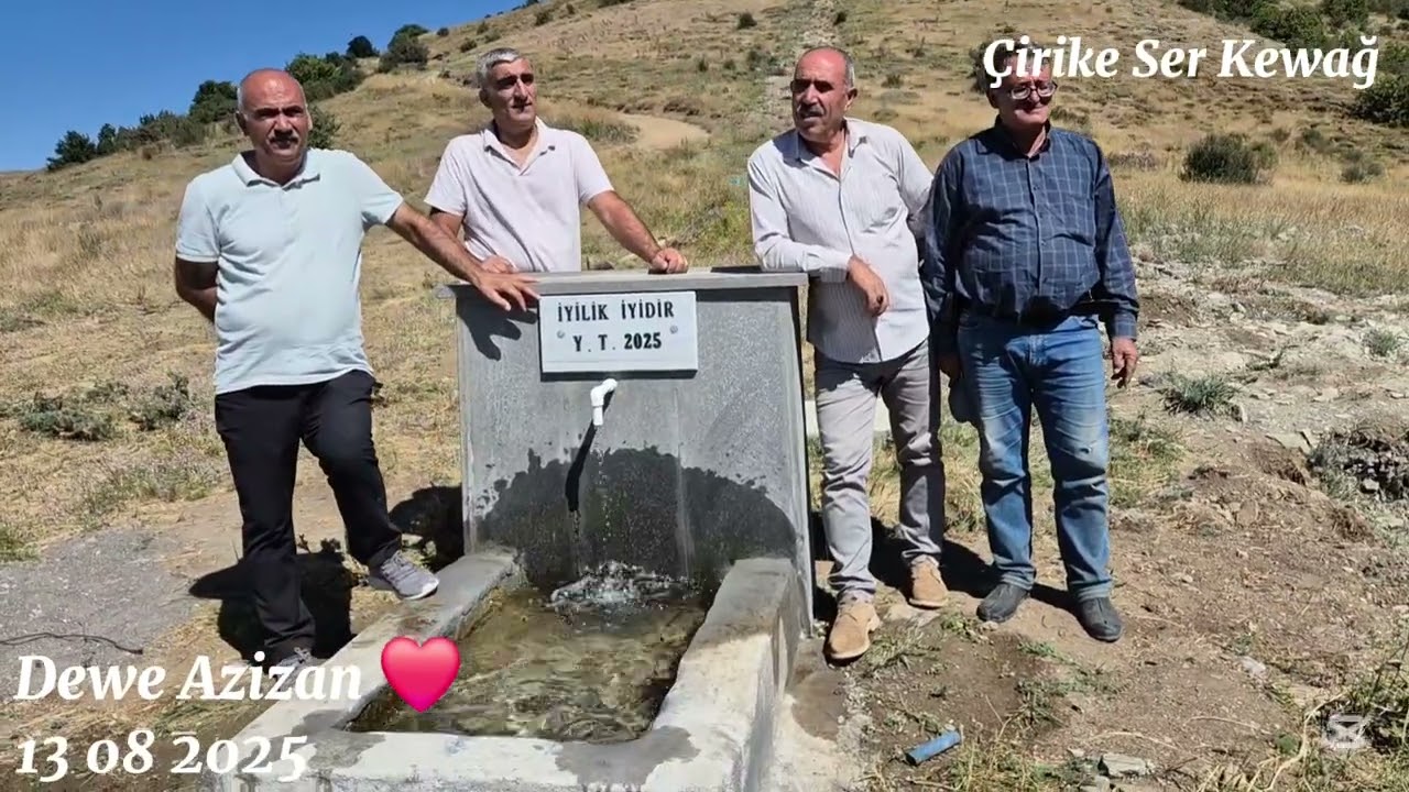 Bingöl Karlıova Azizan Suduraği Küyü Videosu 13 08 2025