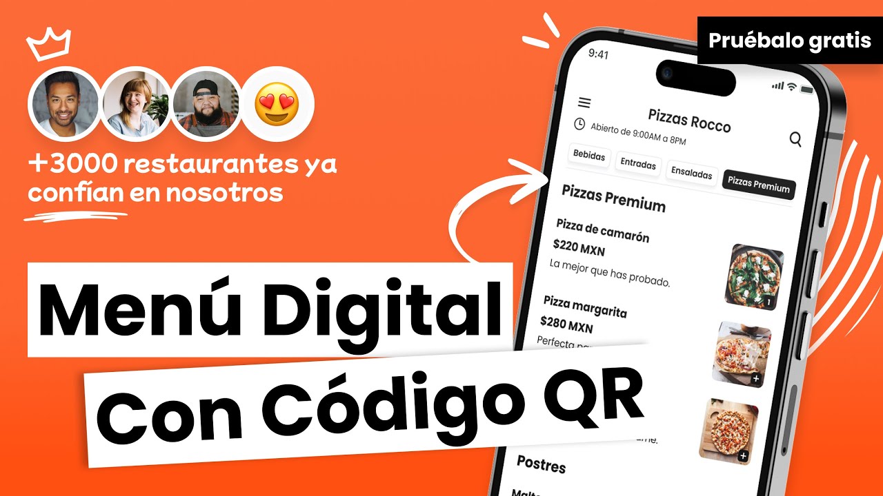 Como hacer un menú con código QR para restaurantes GRATIS en 5 minutos | Meniu 2024