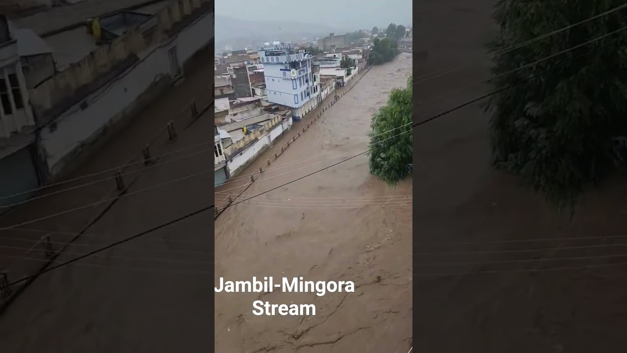 Floods in Mingora Swat.#flood #swat