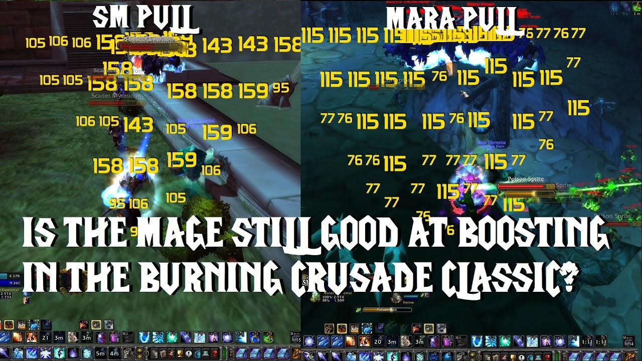 Are Mages Still Good At Boosting in TBC? SM & Mara Pulls