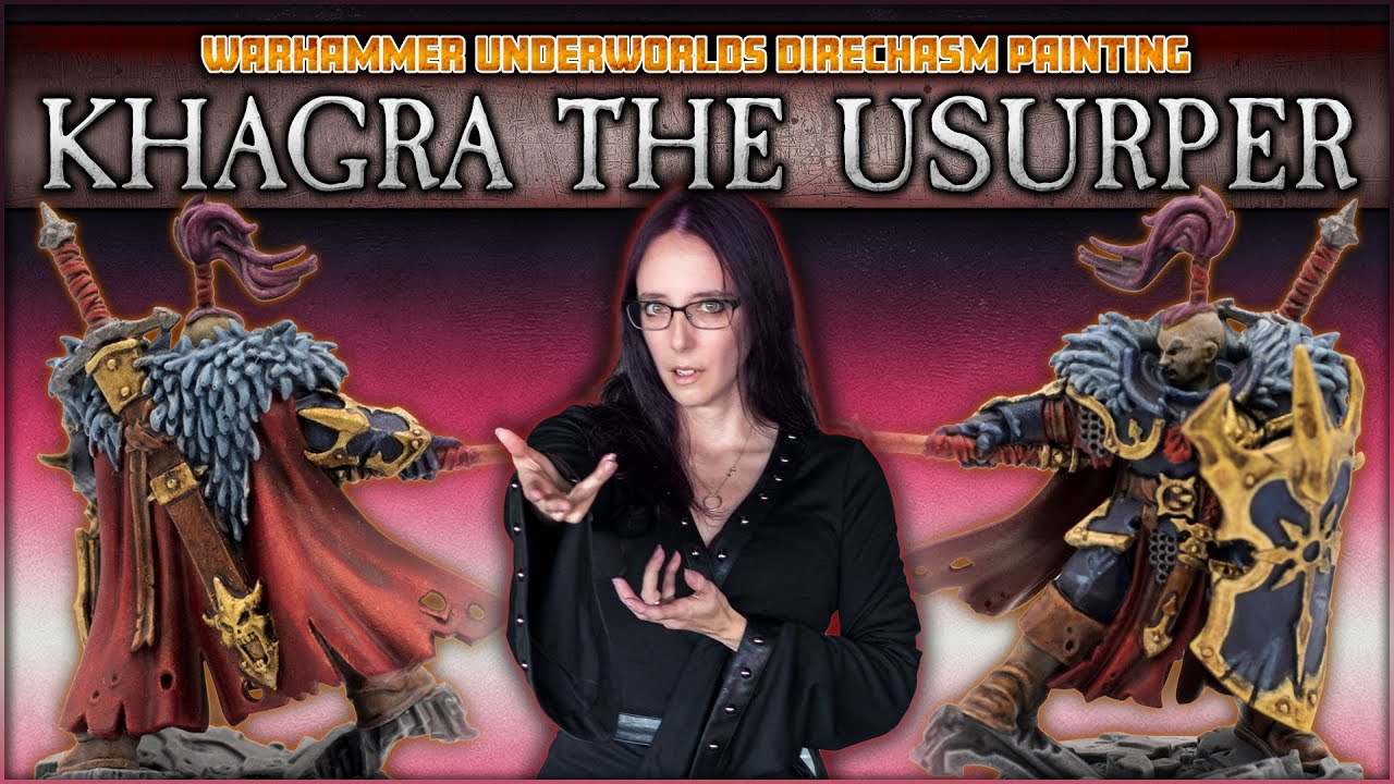 Painting a Chaos Warrior | Warhammer Underworlds Direchasm | Slaves to Darkness Khagra the Ravager