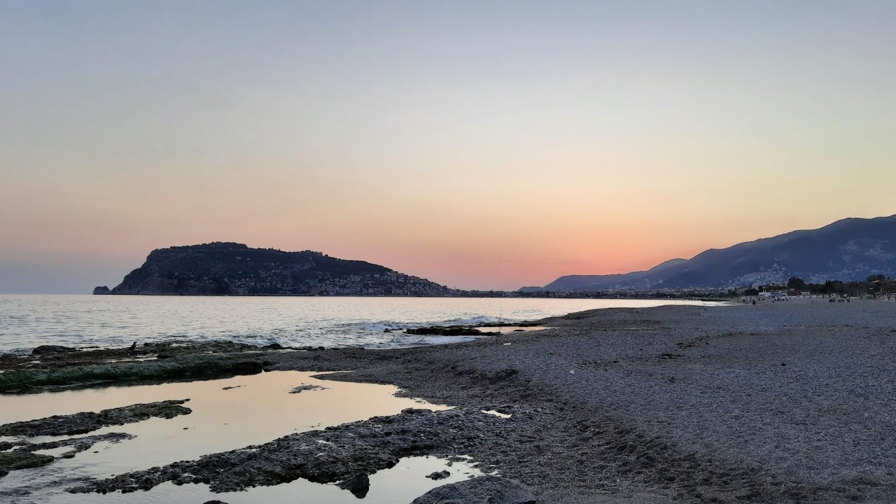 Green Garden Beach Oba и вид на вечернюю Аланью🌆