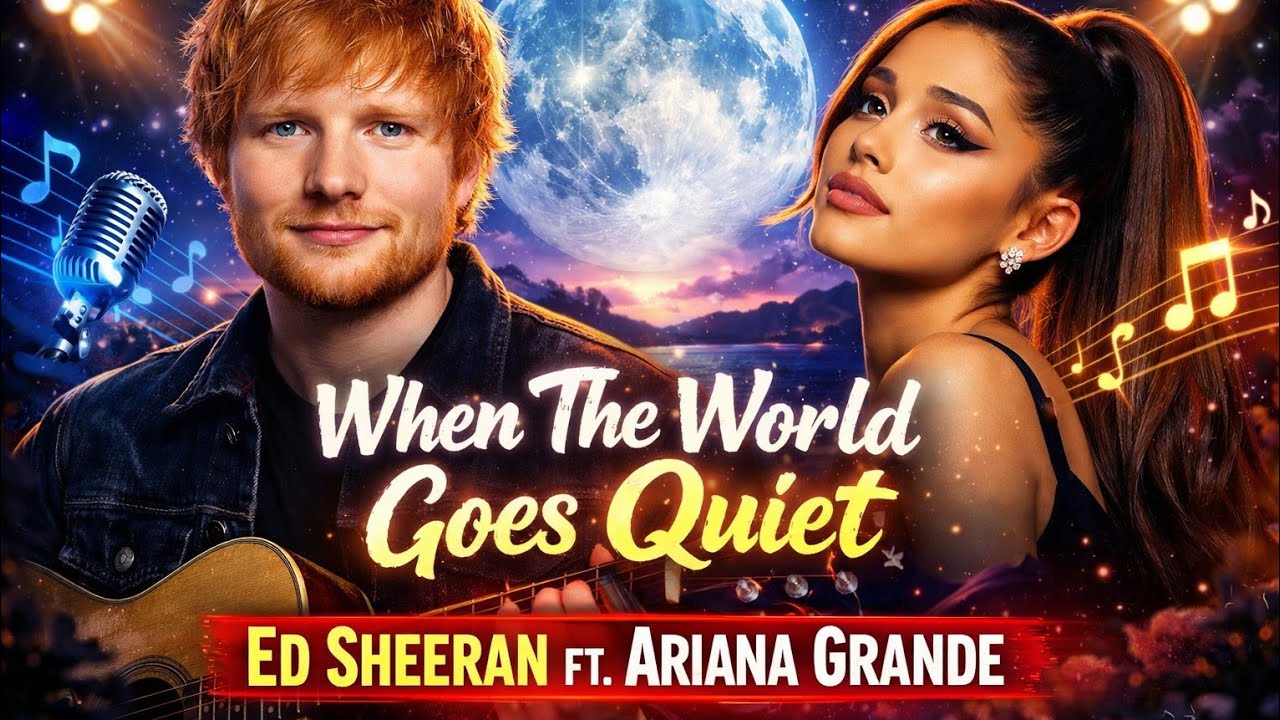 When the world Goes Quiet - Ed Sheeran Ft Ariana Grande’s (Official Music 2026) Emotional Song |Deut