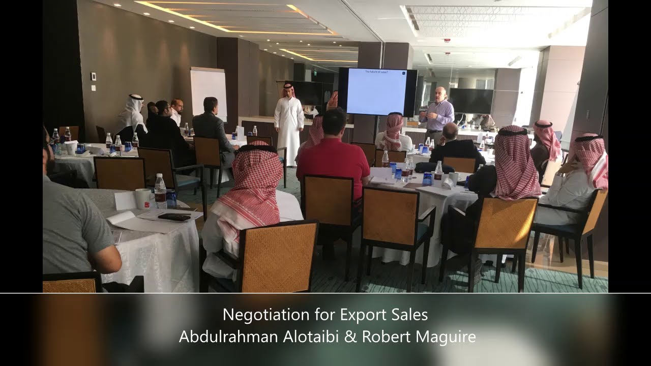 Negotiation for Export Sales