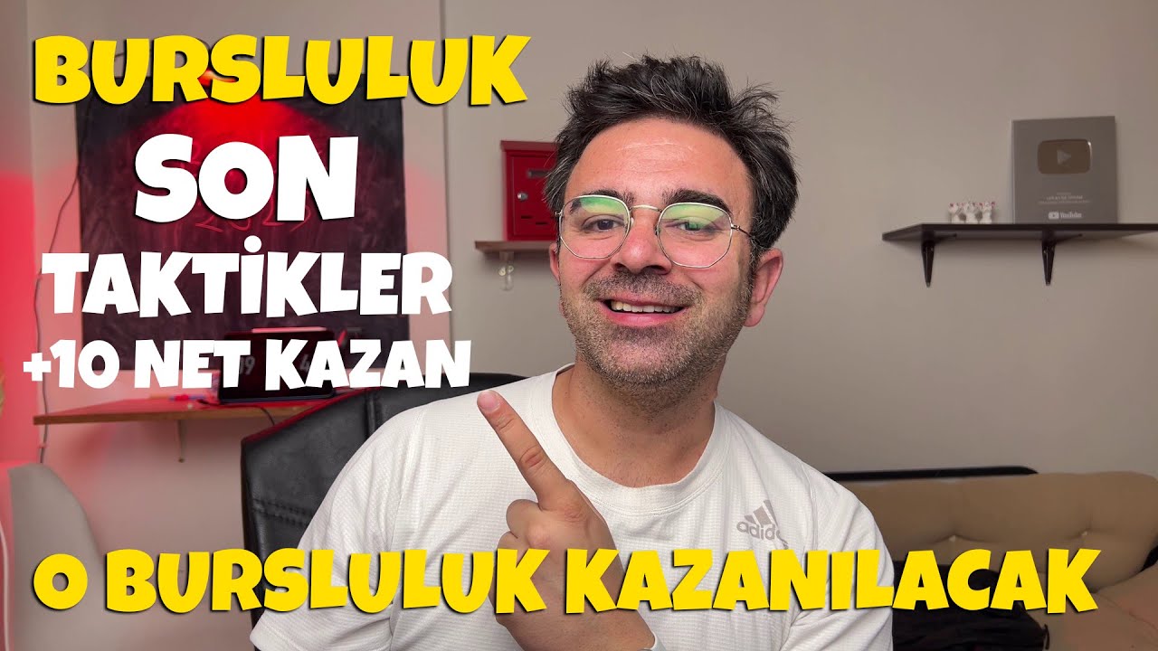 Yarın Gireceğin Bursluluk İçin Son Taktikler | Bu taktikler netlerini artırır | İOKBS 2025
