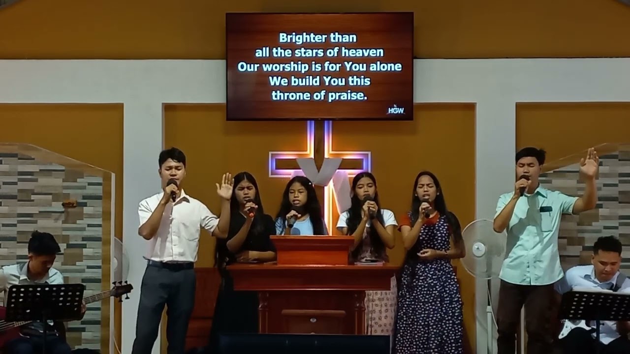 Throne of Praise | Special song by HGW Back Up Singers