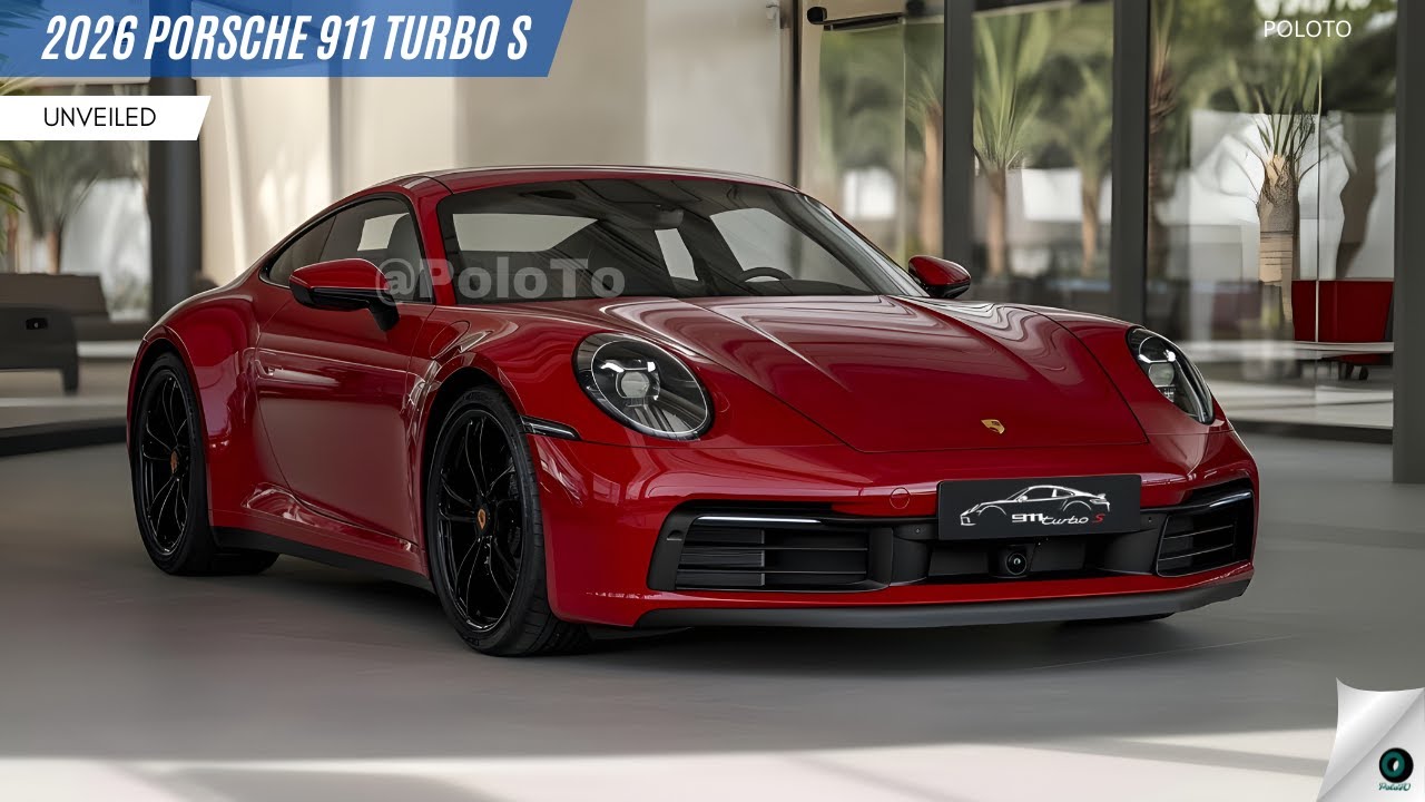 2026 Porsche 911 Turbo S odsłonięte - reprezentuje fenomenalną wydajność piku 911!