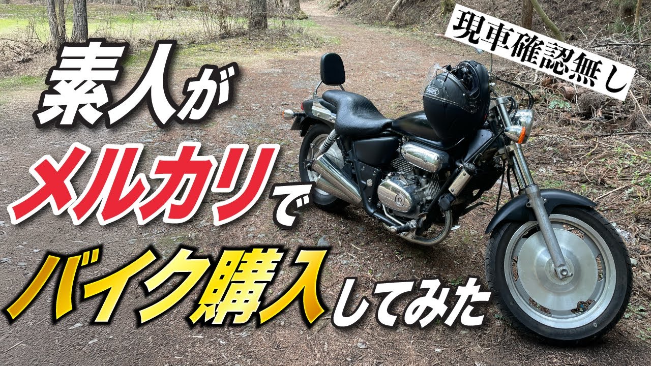 【マグナ250】素人がメルカリでバイクを購入した結果・・・【紹介】