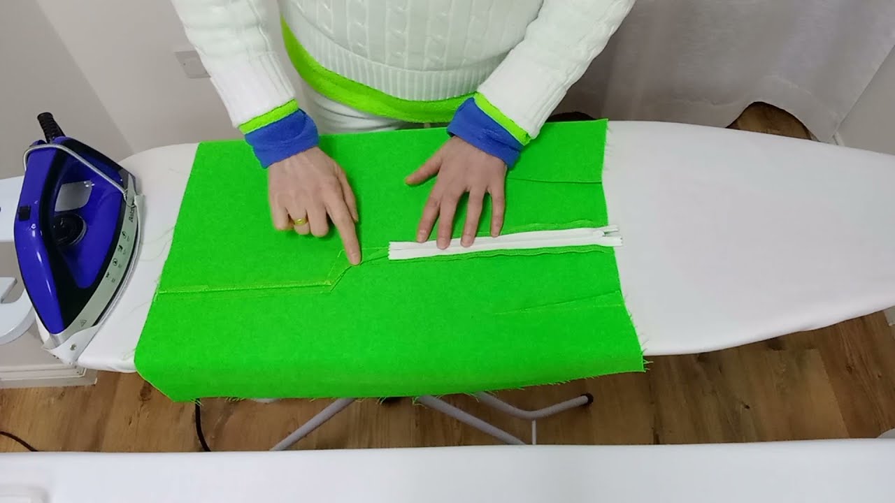 Jak wszyć zamek kryty. Teresa Żukowska cz. 5c. Nauka szycia.