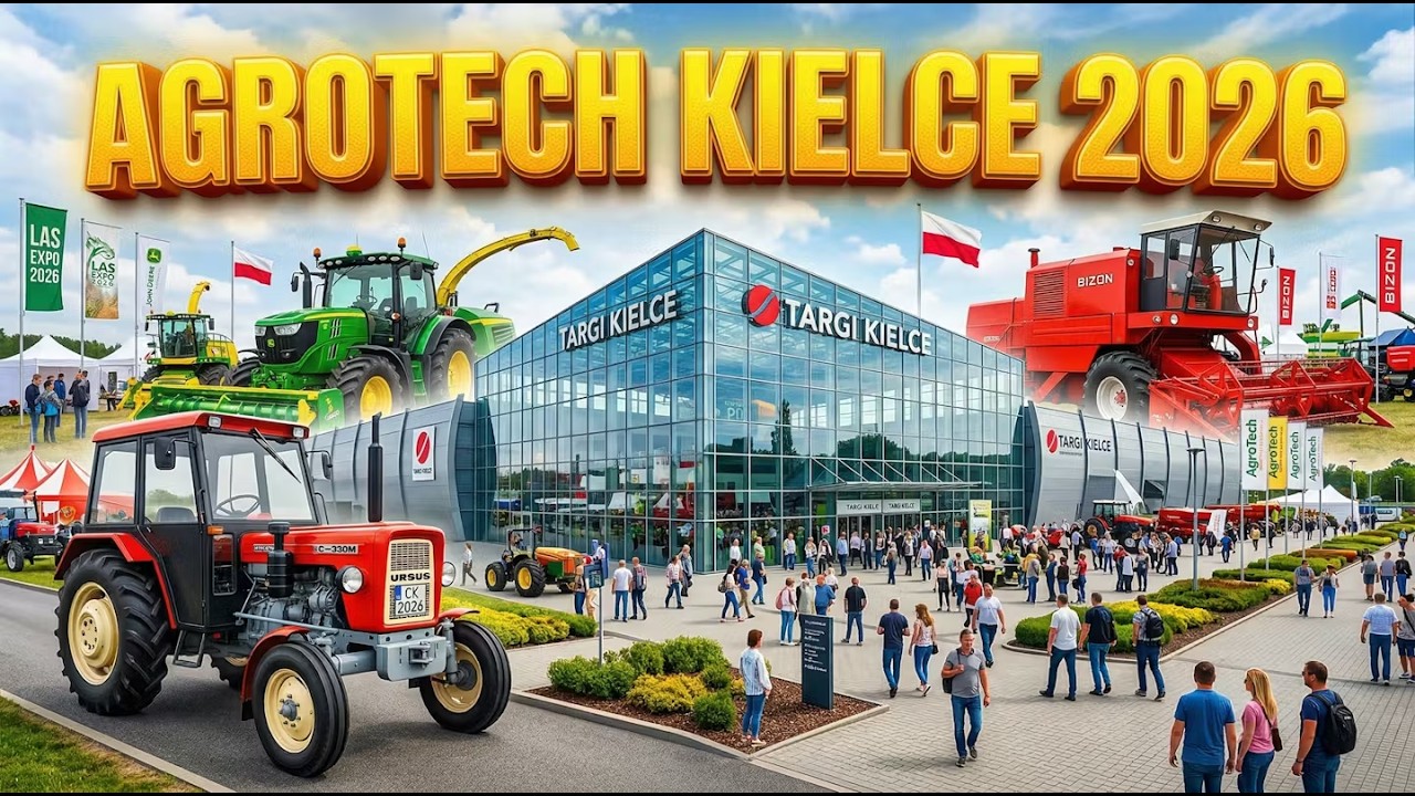 🔥 Agrotech Kielce 2026 Moim Okiem – Największe Ciągniki i Największe Hity Targów