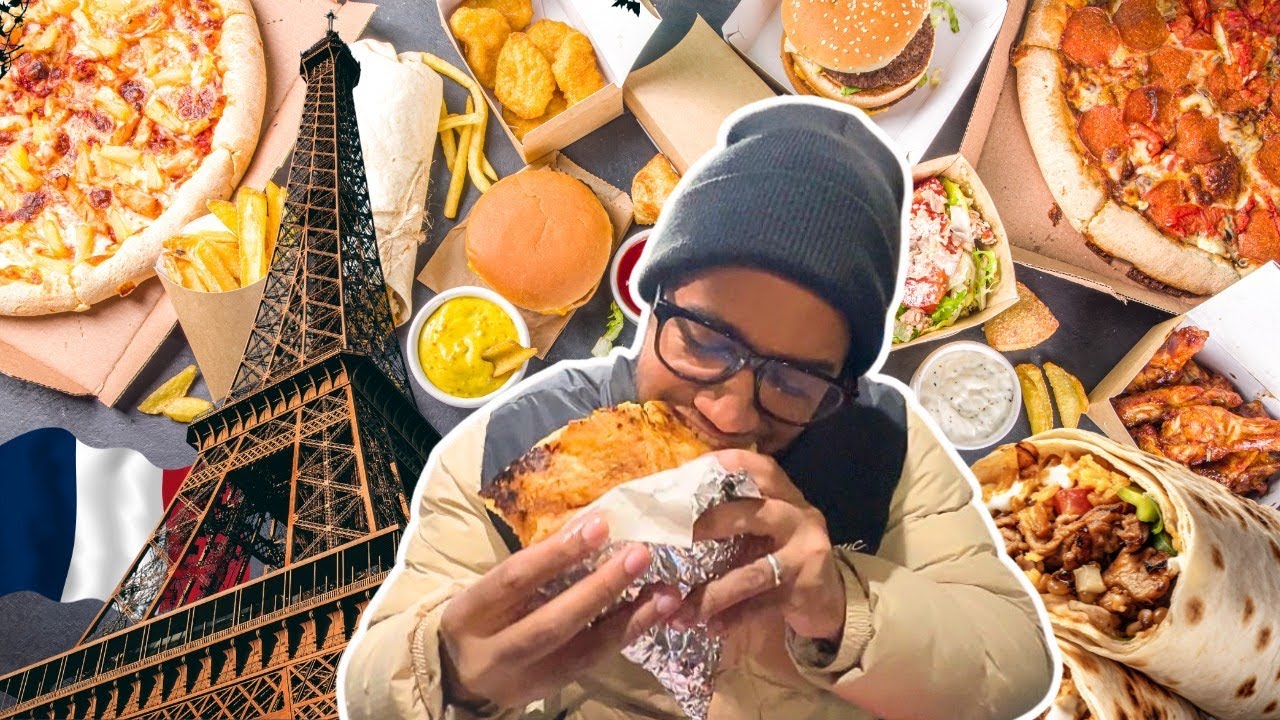 Probando La Comida Callejera de PARIS | Me Sorprenderá?