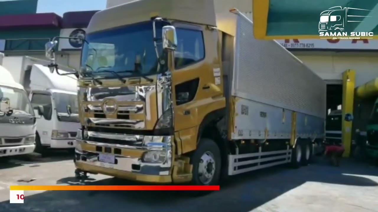 Wing van trucks for sale .Hino 700 E13c .quality trucks low price