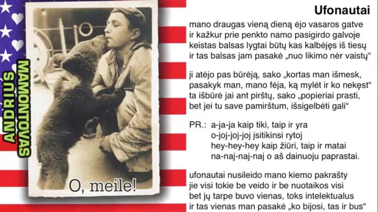 Andrius Mamontovas - Ufonautai