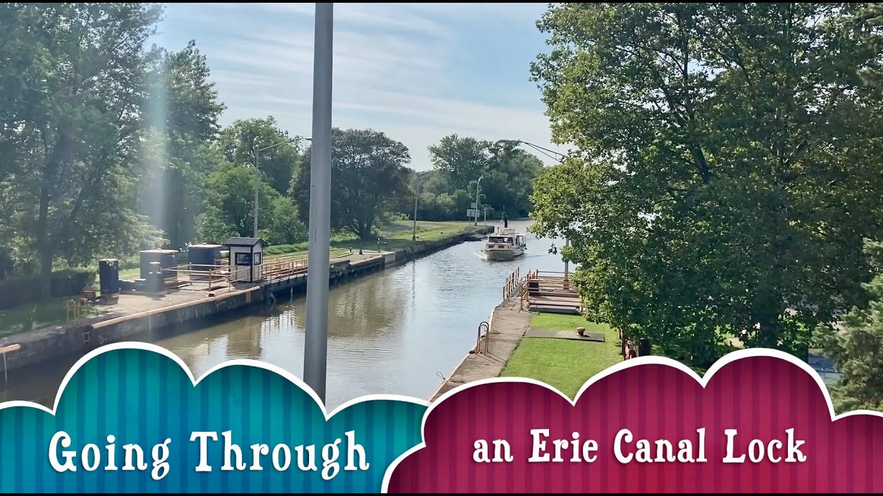 Erie Canal Lock 32 in Pittsford NY