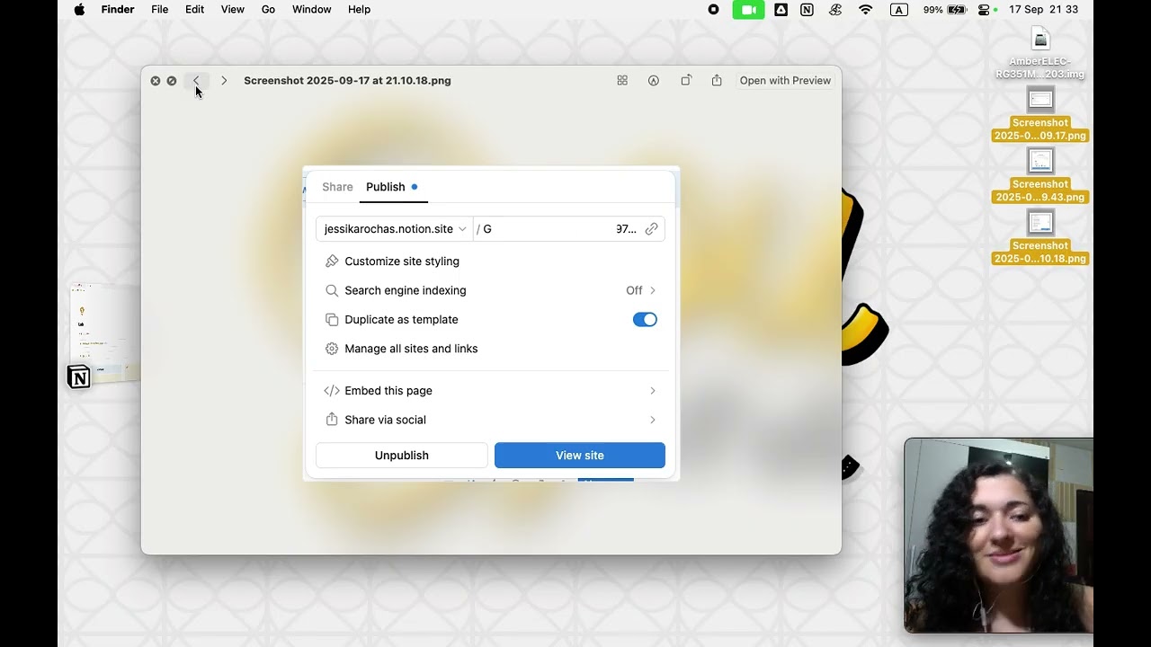 Como funciona o compartilhamento de páginas e templates no Notion
