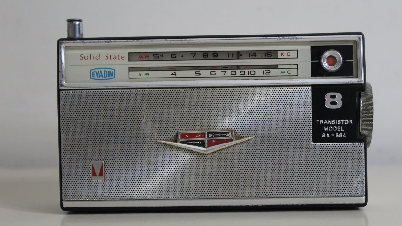 Restauração: Antigo Rádio EVADIN Mitsubishi 2 Faixas