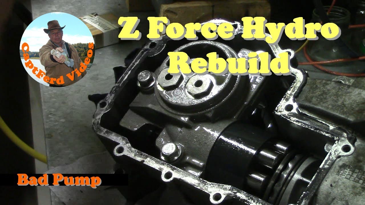 Rebuild a Cub Cadet Z Force  Hydro Transmission How To