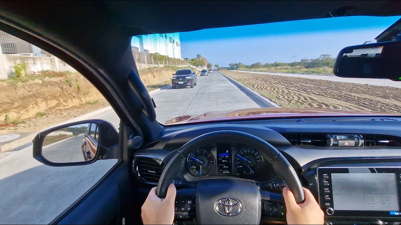 🛻 POV Toyota Hillux Drive: Morning Errands | Paseo Outlets Wet Market to Silang, Cavite 4K