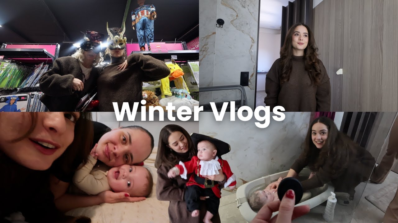 A Day at My Sister’s | Bathing Kosta & Little Moments | Winter Vlogs