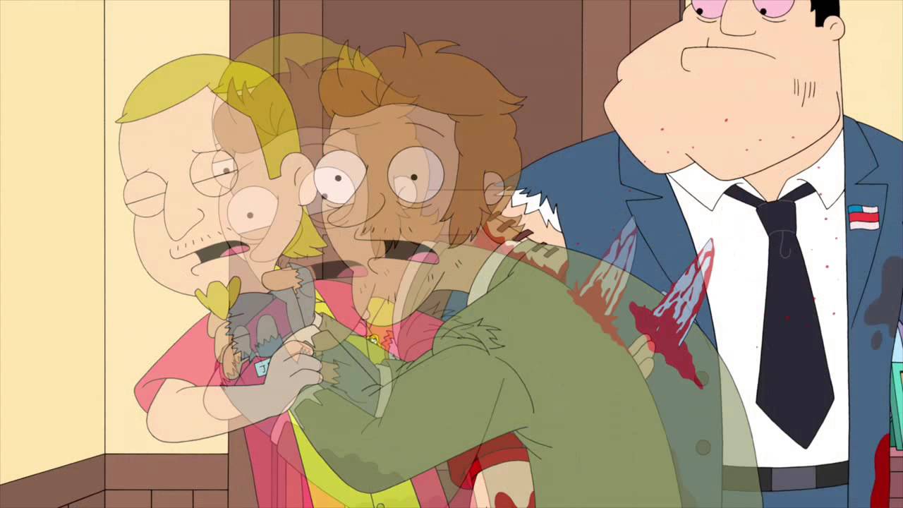 Stan entra a robar a su casa  - American Dad