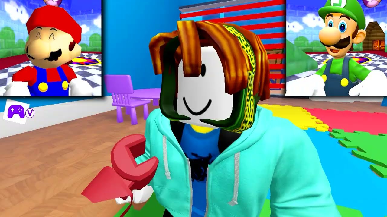 ESCAPE FROM BABY BOBBY'S Mario Plays BABY BOBBY'S DAYCARE Roblox Ft. Luigi