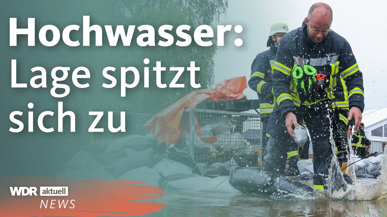 Hochwasser in Süddeutschland: Anwohner werden aus Flutgebieten evakuiert | WDR aktuell