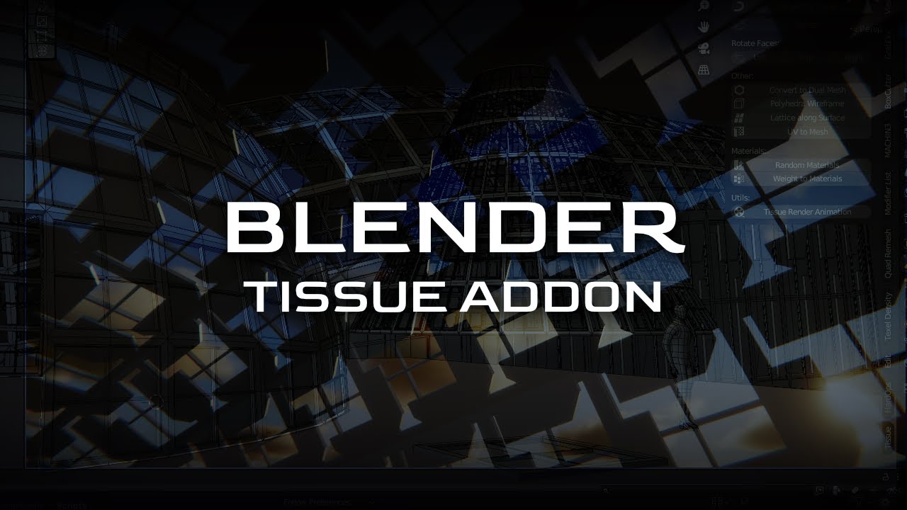 Blender - Tissue Addon