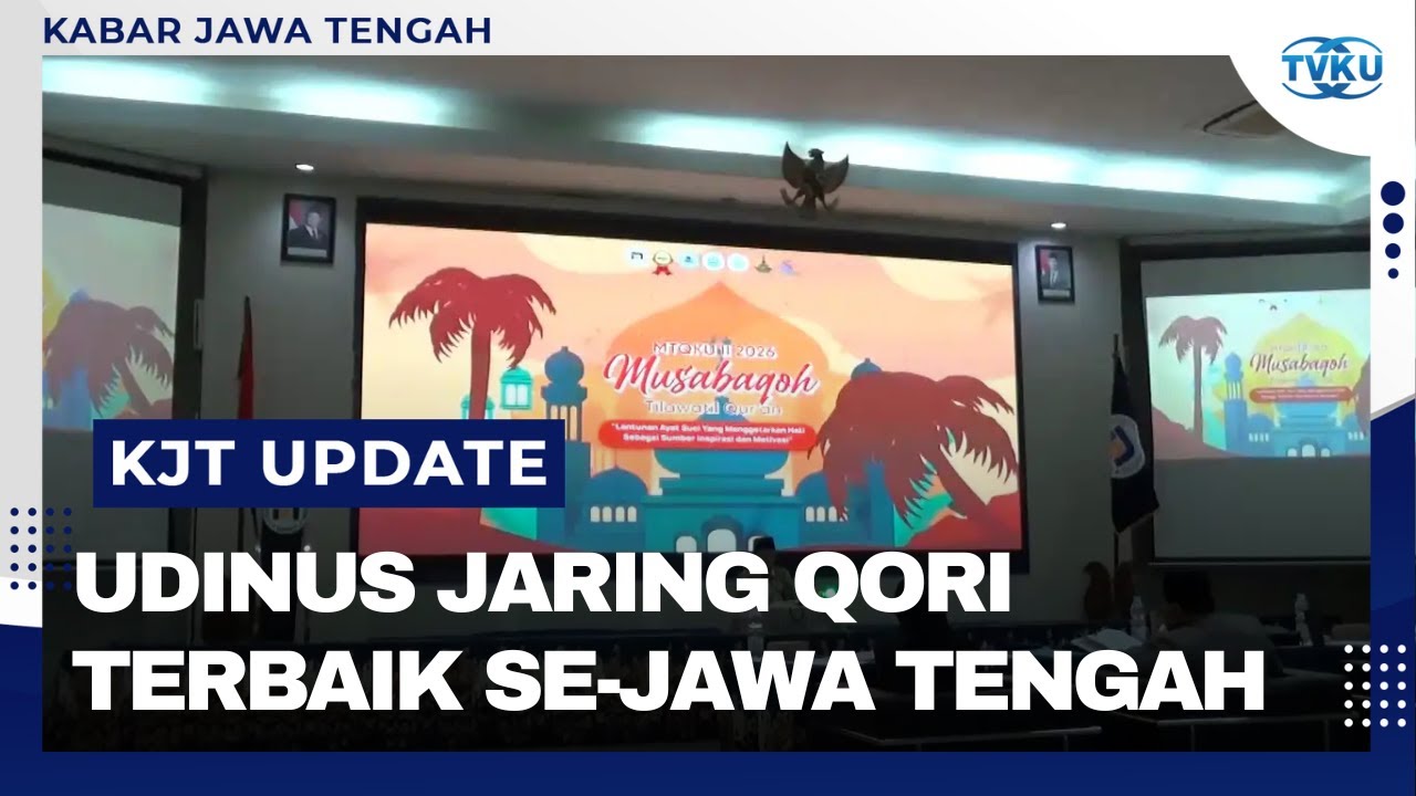 Udinus Jaring Qori Terbaik dalam Lomba MTQ se-Jawa Tengah