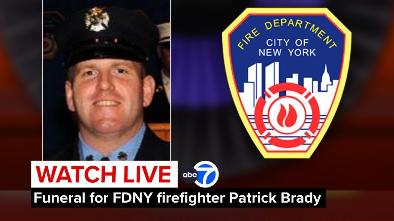 LIVE | Funeral for FDNY firefighter Patrick Brady