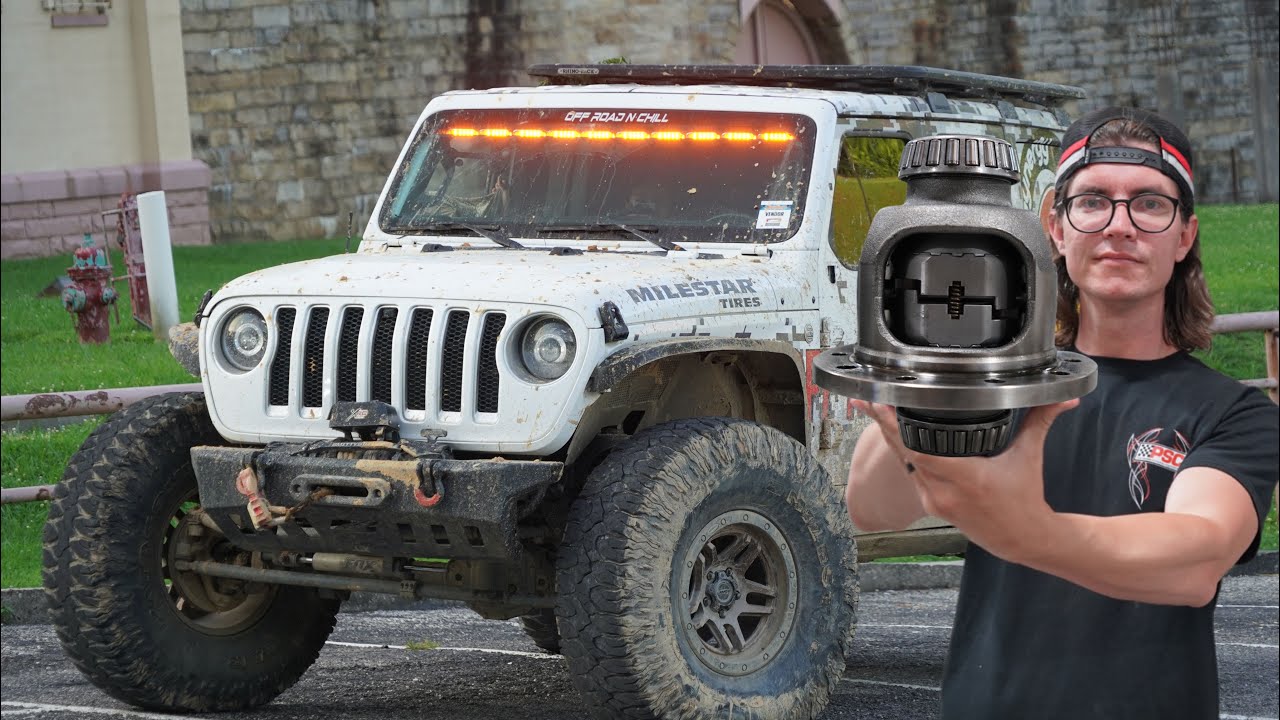 Мы установили блокираторы за 400 долларов в наш Wrangler JL | TORQ LOCKER DANA M186