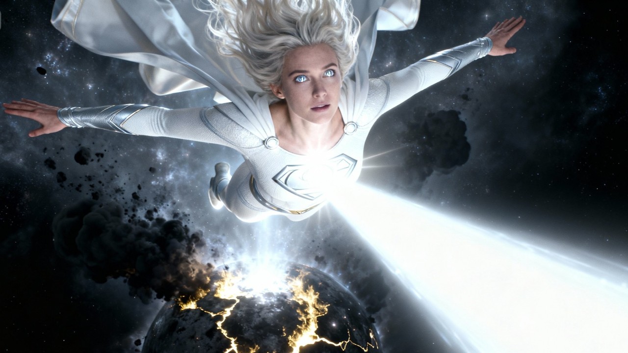 From Death to Divinity — White Lantern Supergirl Is Born