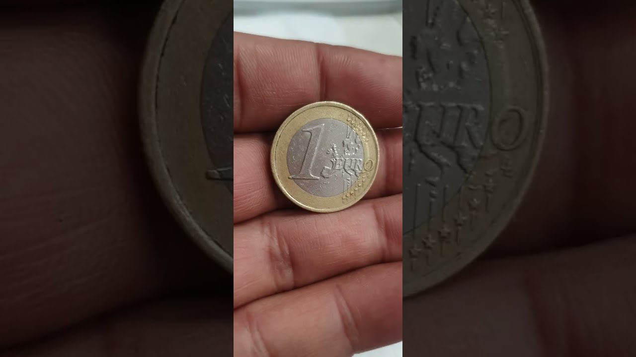 Austria 1 Euro 2008 Defect Coin #youtube #youtubevideo #subscribe