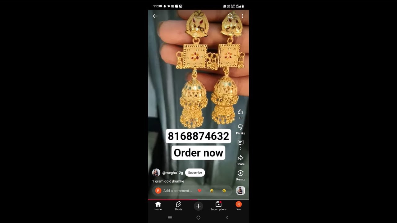 1 gm gold holi Damka offers ke sath gift sabhi ko mile ga order no 8168874632