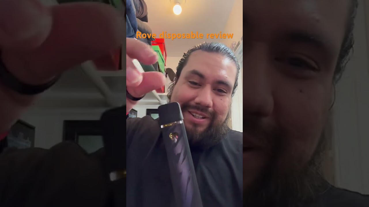 Rove Review disposable blinkers 😎 🔥 🌱 #rove #disposablepen #weed