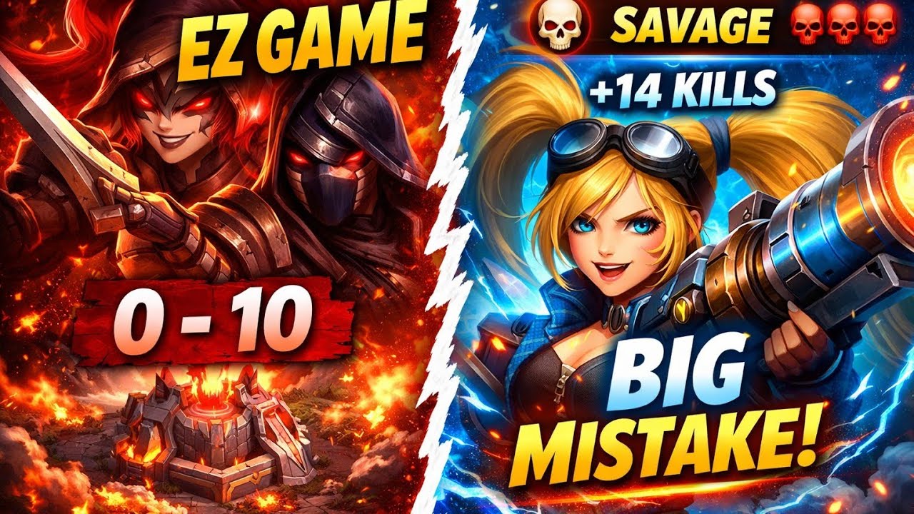 They Said Layla Is Weak… Biggest Mistake 😈 | Mobile Legends