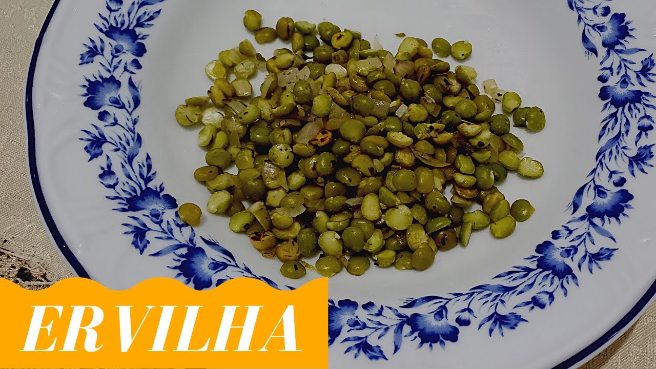 COMO COZINHAR ERVILHA + RECEITA