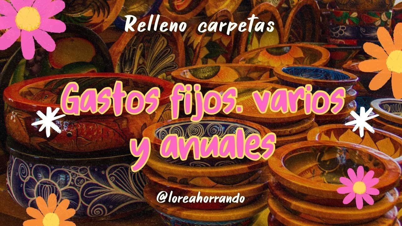 Como relleno mis carpetas🐷🐷💵💵💲💲💰💰💰