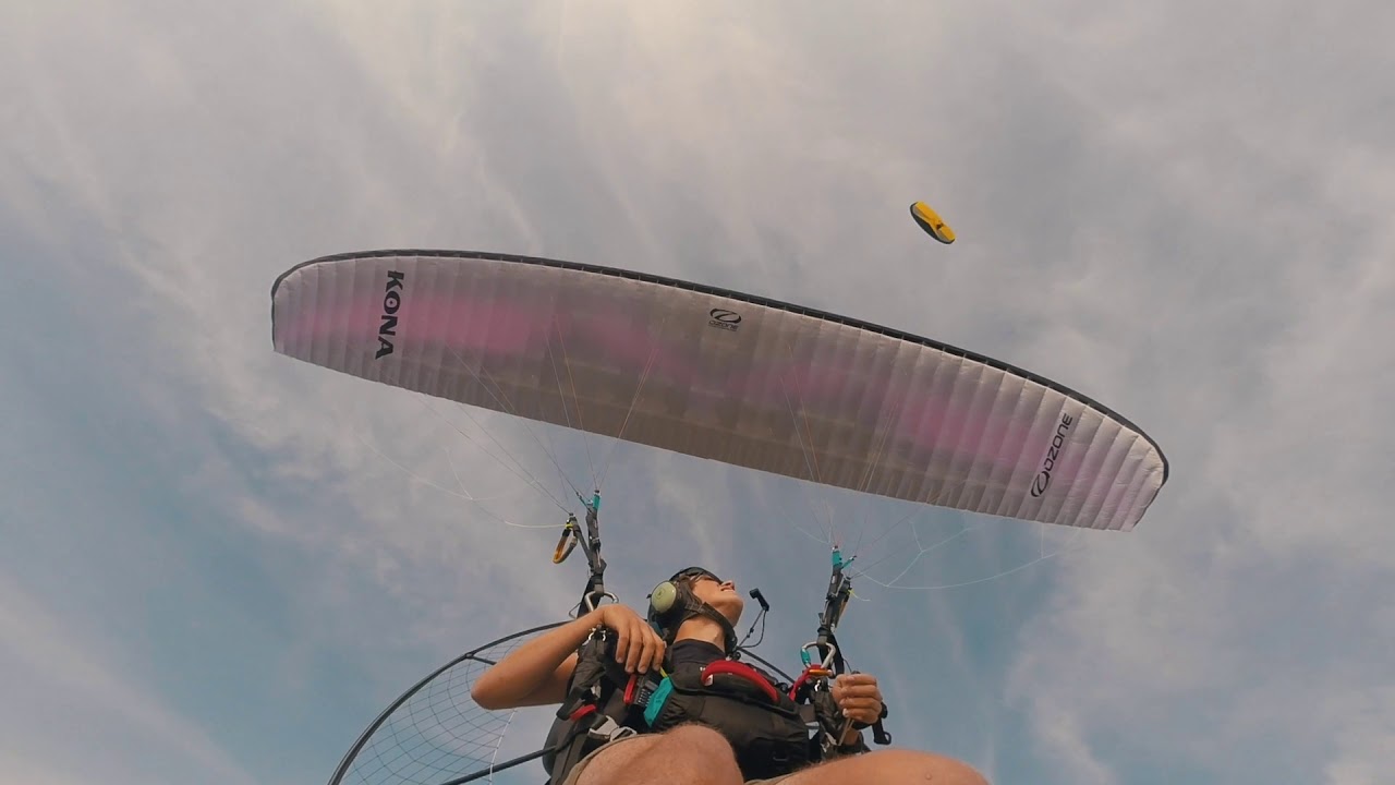 Paramotor Footcam test #001