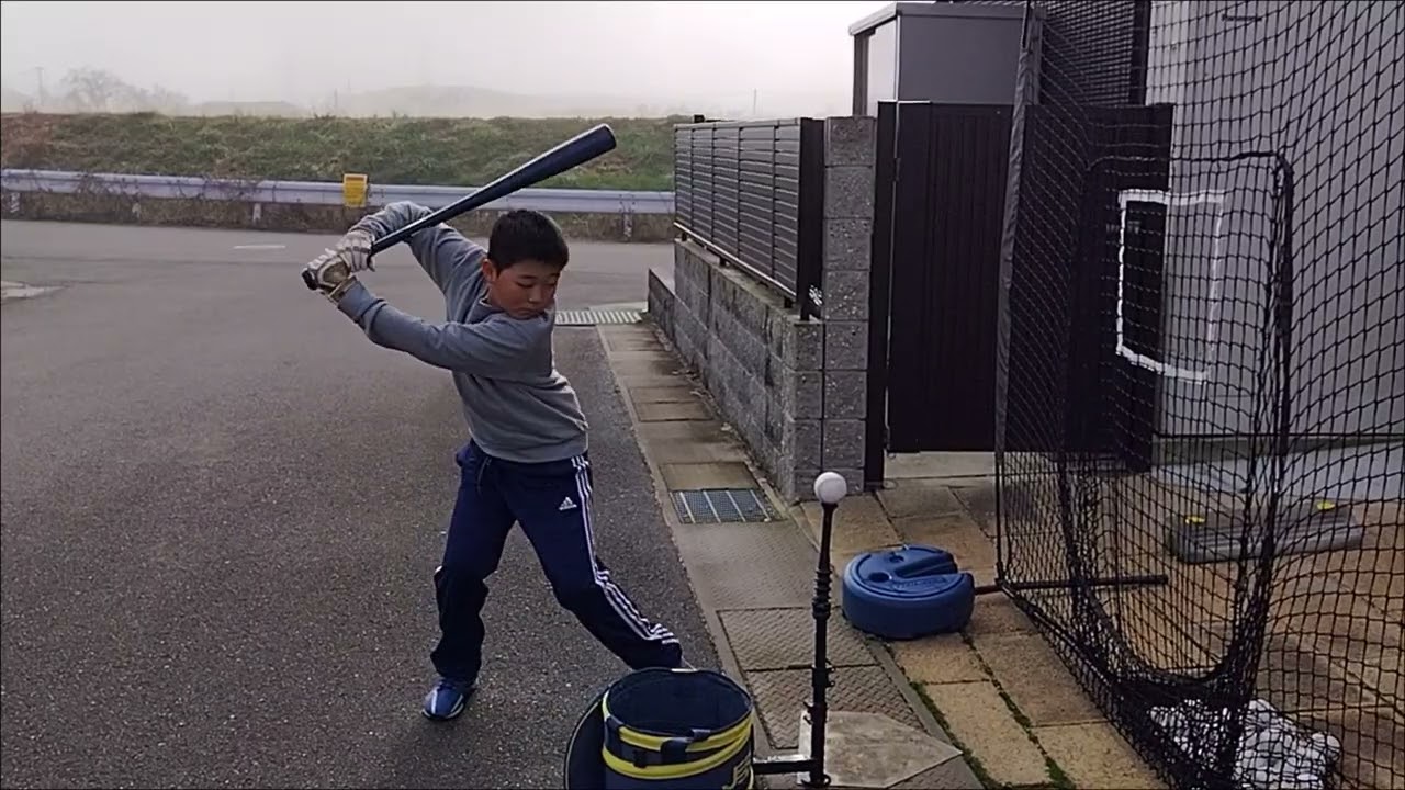 ヒットすら打ったことない兄が試合でホームラン打つまであげ続ける動画①