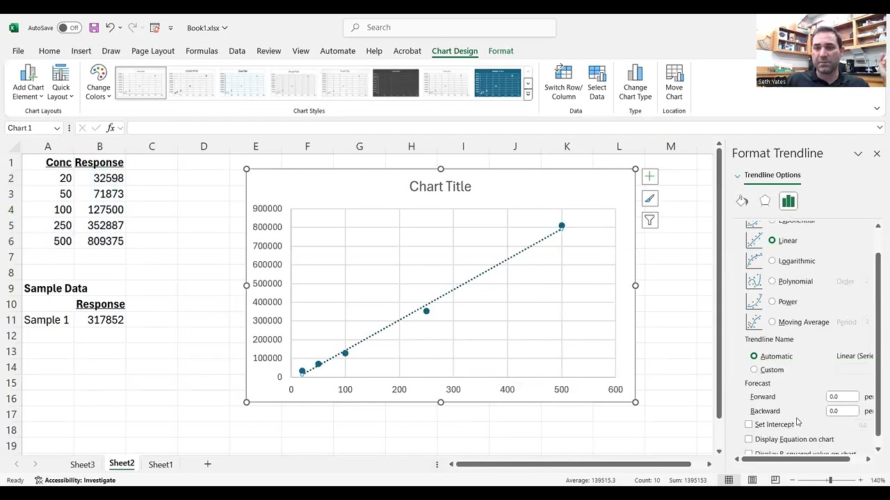 How To Use A Quadratic Regression