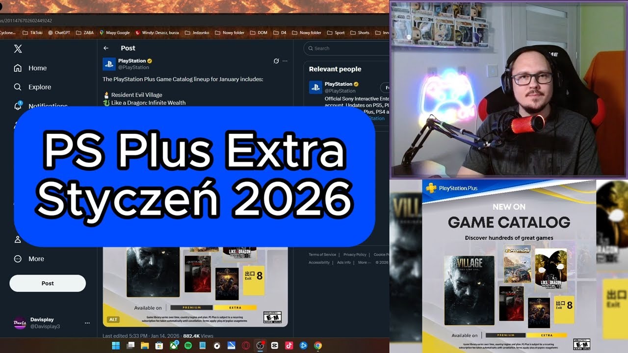 NOWE GRY w PS Plus Extra (styczeń) 🔥🎮