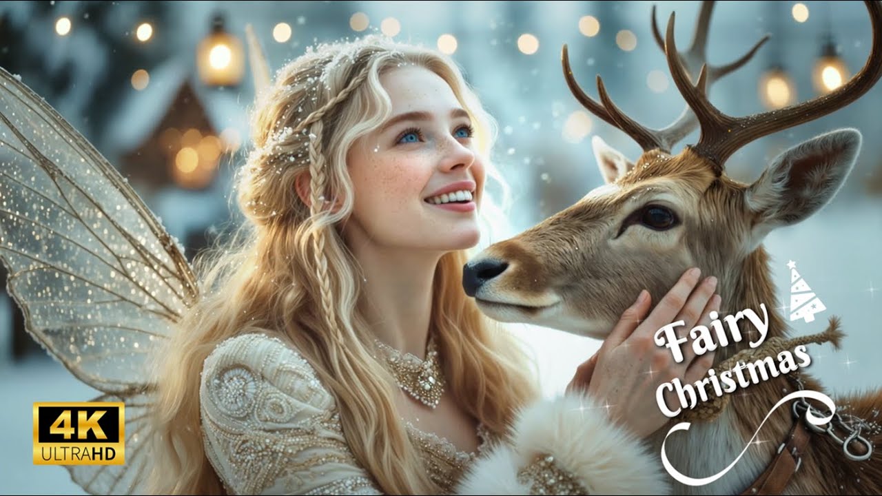 Winter Fairies' Magic &mdash; The Most Enchanting Christmas Village | 4K AI