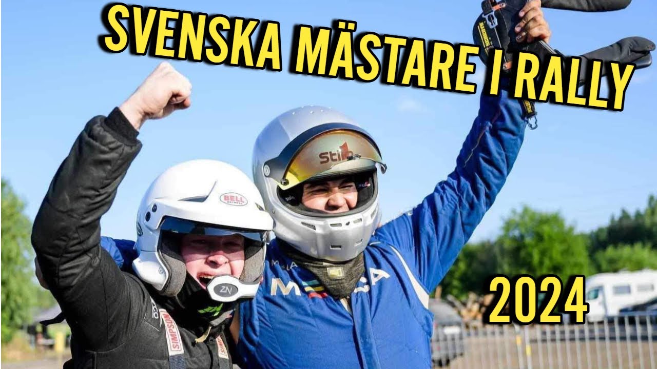 VINNER V&Aring;R F&Ouml;RSTA SM TITEL I RALLY | Racevlogg #021