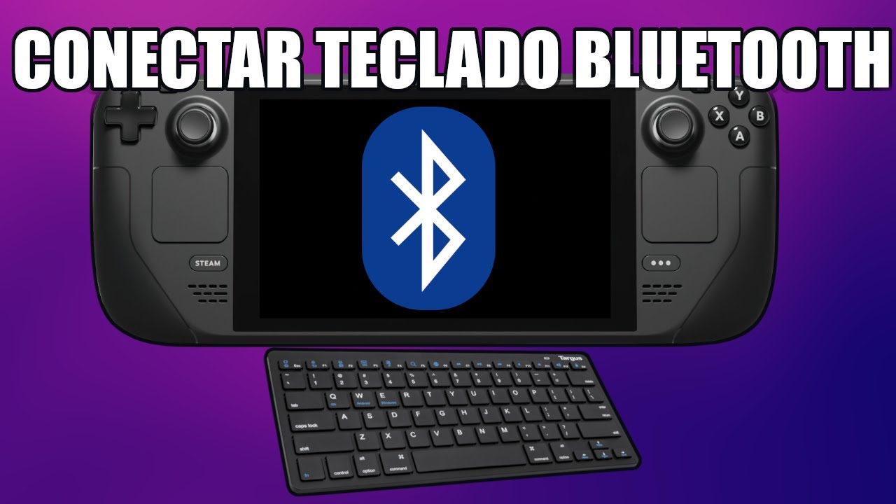 Cómo conectar un teclado Bluetooth a Steam Deck 🎹