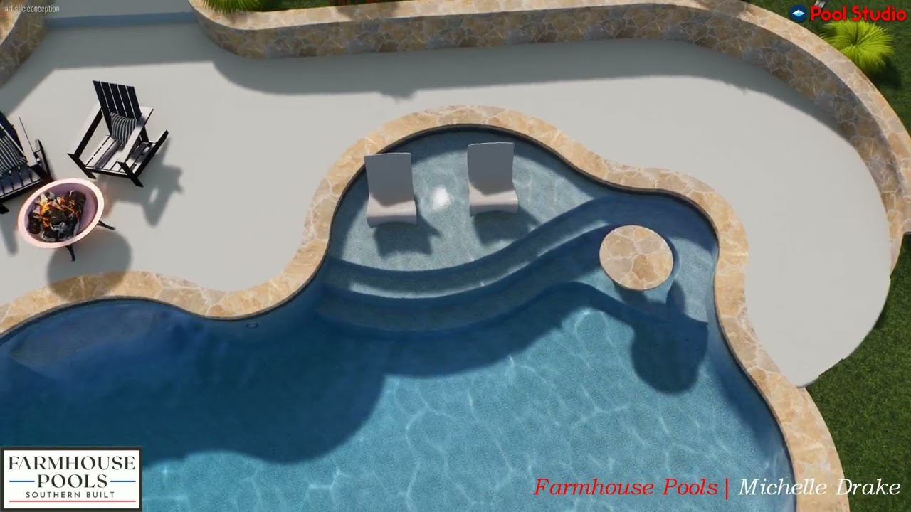 Gorgeous Pool with tequila table and gorgeous views _WI31SA v3