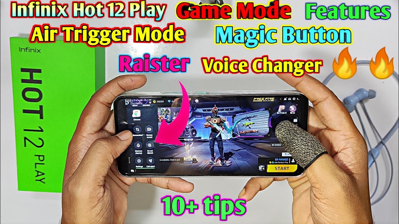 Infinix Hot 12 Play Game Mode Features | Infinix Smartphone Game Mode | Voice Changer Like Raistar..