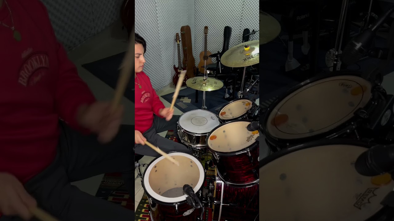EJERCICIO F&Aacute;CIL DE BATER&Iacute;A #baterista #musica #drummer