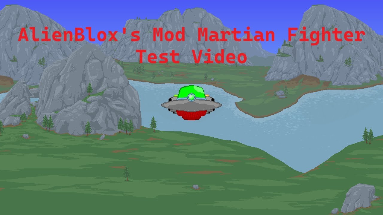 #video '#viral #fyp #terrariamodded #tmodloader AlienBlox's Mod Desert Fighter Test