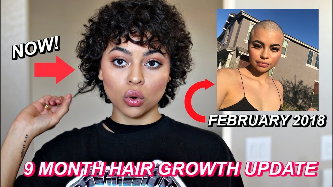 9 MONTH HAIR GROWTH UPDATE