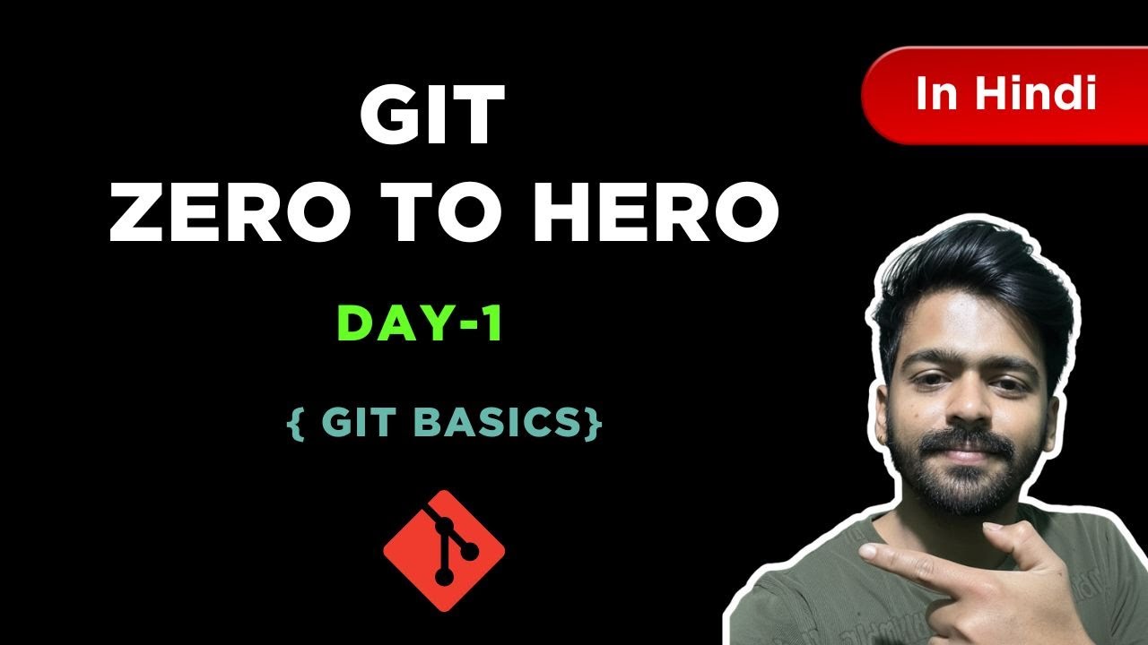 Git Zero to Hero &ndash; Day 1 | Git Basics for Beginners (Easy Explanation)